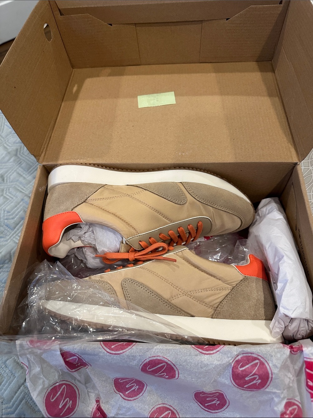 Matisse Beige and Orange Women's Farrah 7.5